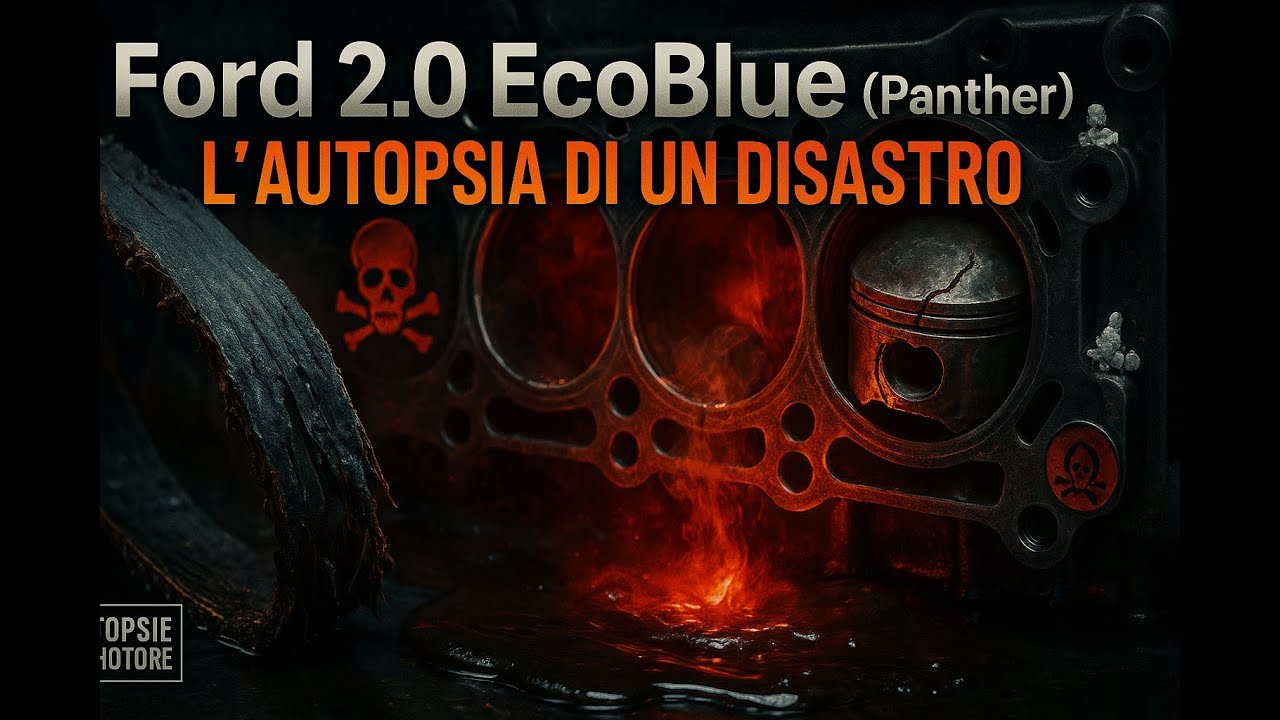Ford 2.0 EcoBlue (Panther): L'Autopsia di un DISASTRO 🔧 (Pistoni + Cinghia)