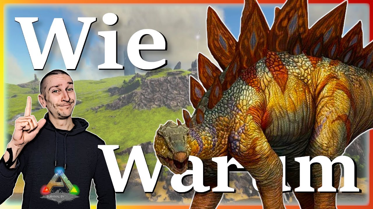 ARK Taming Guide | Stegosaurus z&auml;hmen & seine F&auml;higkeiten mit Humor