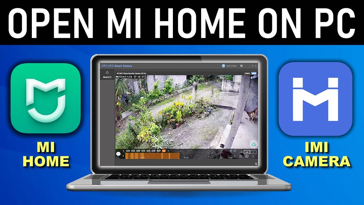 Как открыть камеру безопасности Mi Home 360 ​​на ПК с помощью IMICamera