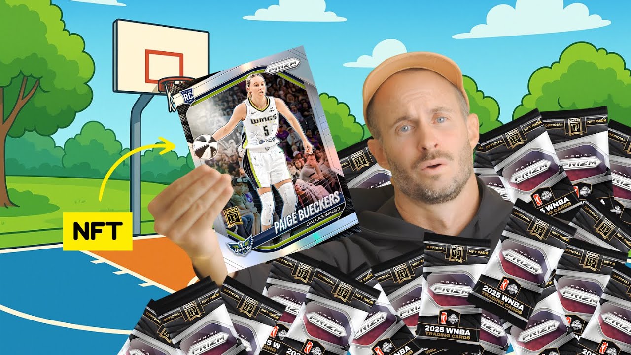Opening The NEW 2025 Panini Prizm WNBA NFT Packs!