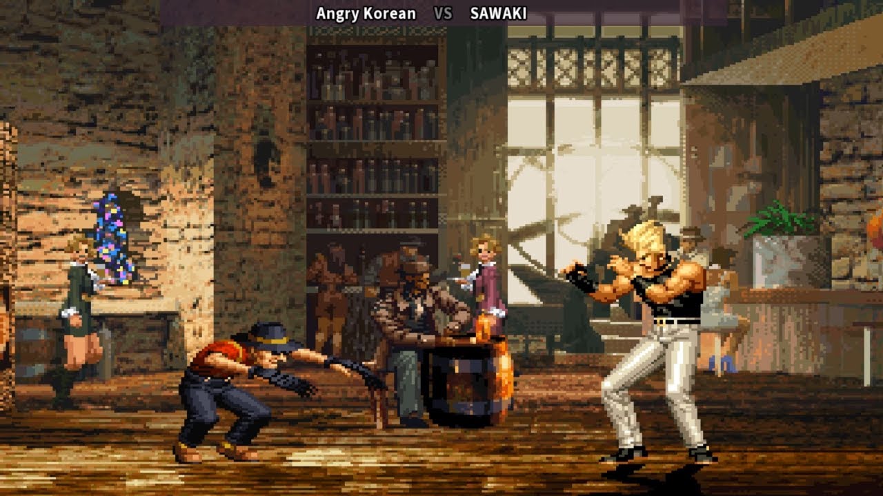 KOF95 The King Of Fighters 95 | Fightcade 拳皇95 Angry Korean (kr) vs SAWAKI (jp) 킹 오브 파이터즈95