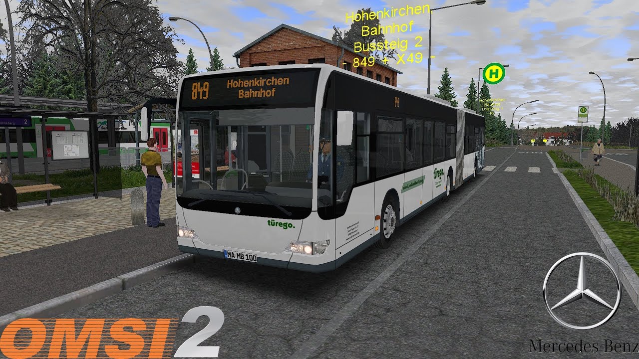 Omsi 2 - Hohenkirchen V2.0 - Line 849 - Mercedes Benz Citaro G Facelift