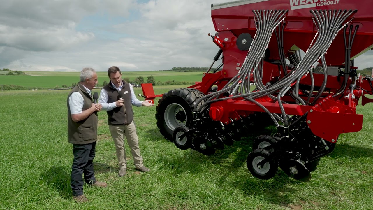 Weaving Direct Driller at Cereals 2024
