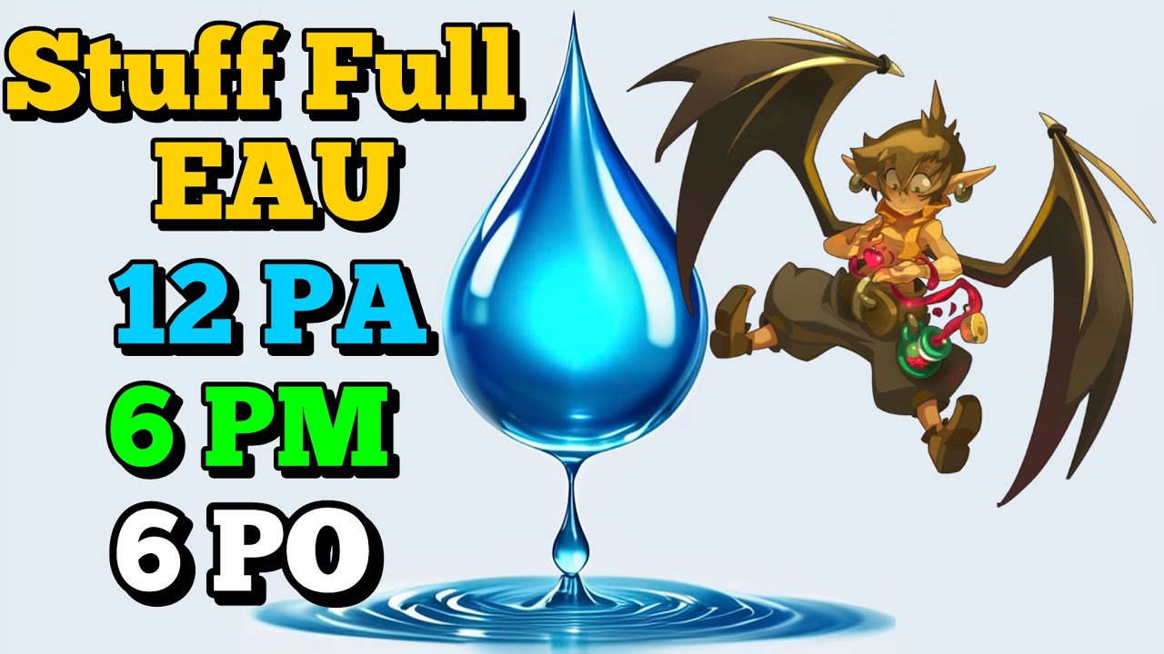 Stuff Eniripsa Eau CC 12 PA 6 PM 6 PO (DOFUS Touch 2025)