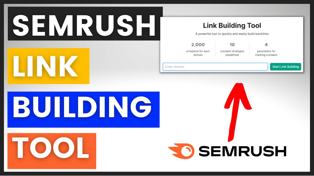 How To Build Backlinks With SemRush Link Building Tool?