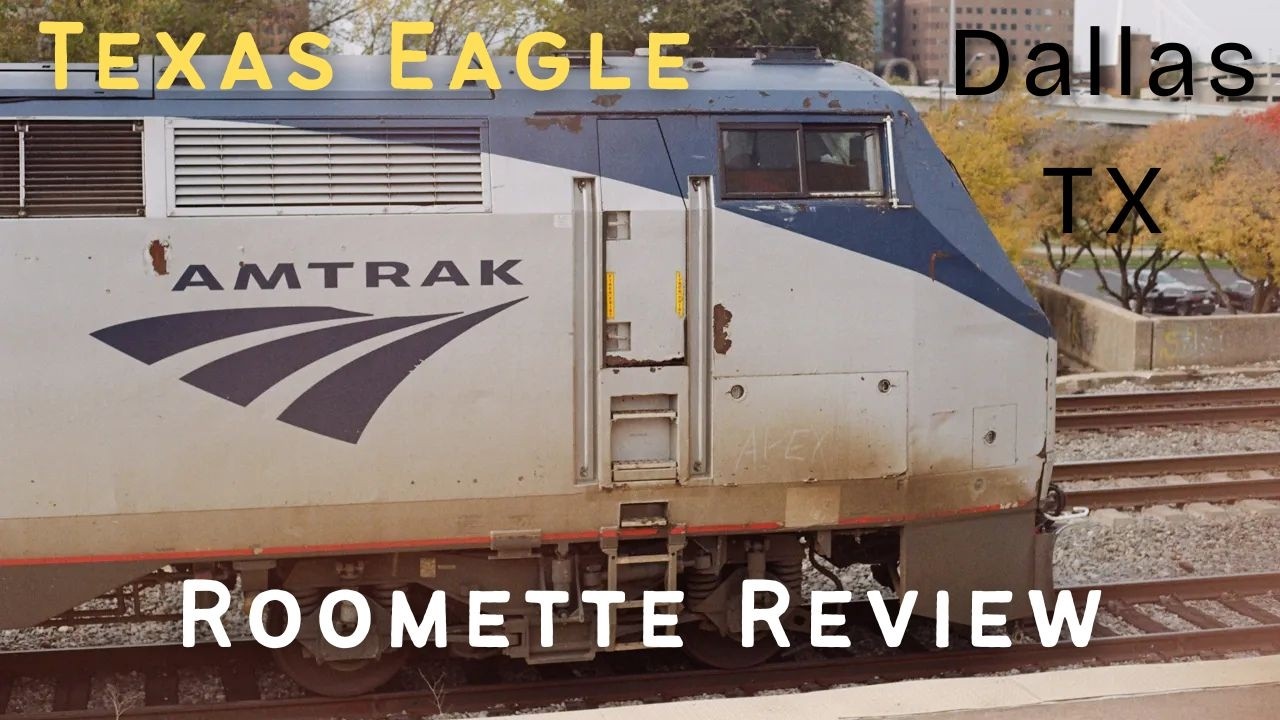 A wintertime journey aboard Amtrak Texas Eagle Roomette