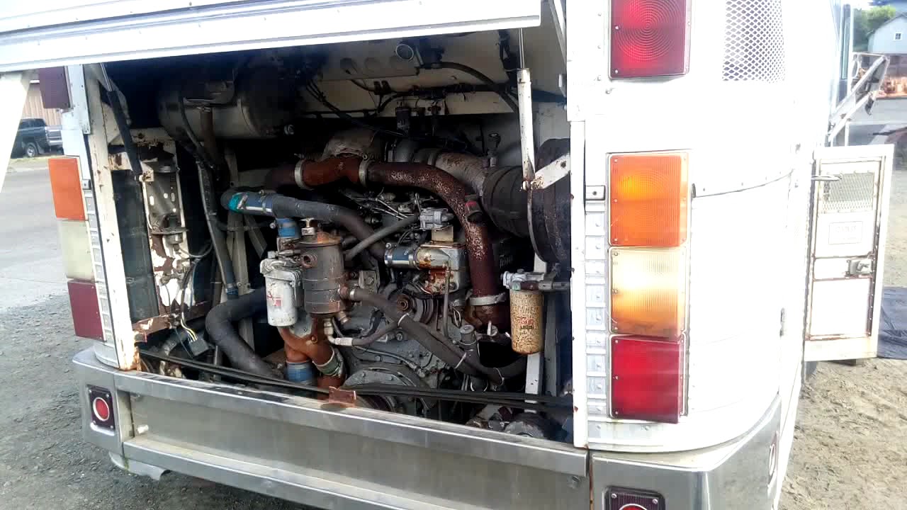 1988 Silver Eagle 20 Tour Bus - Detroit Diesel 6V92 Engine