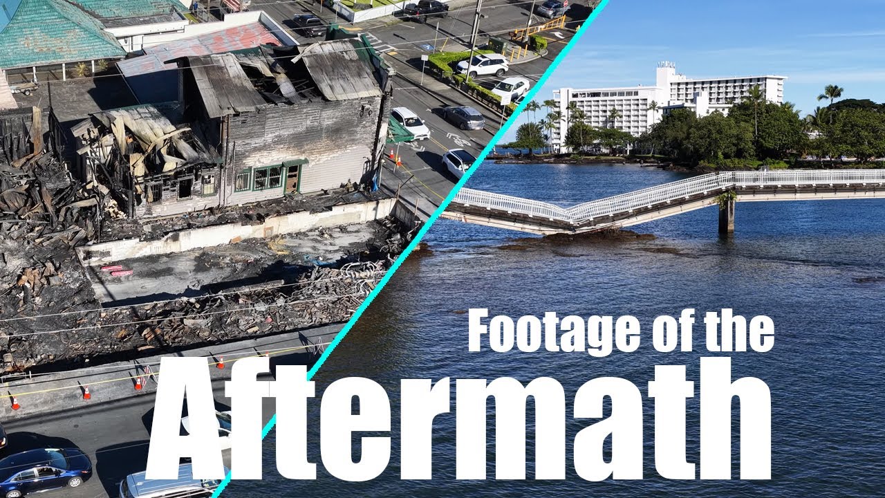 Filming the Aftermath of 2 Major Incidents in Hilo Hawaii - DJI Mavic 4 Pro Footage #hilohawaii