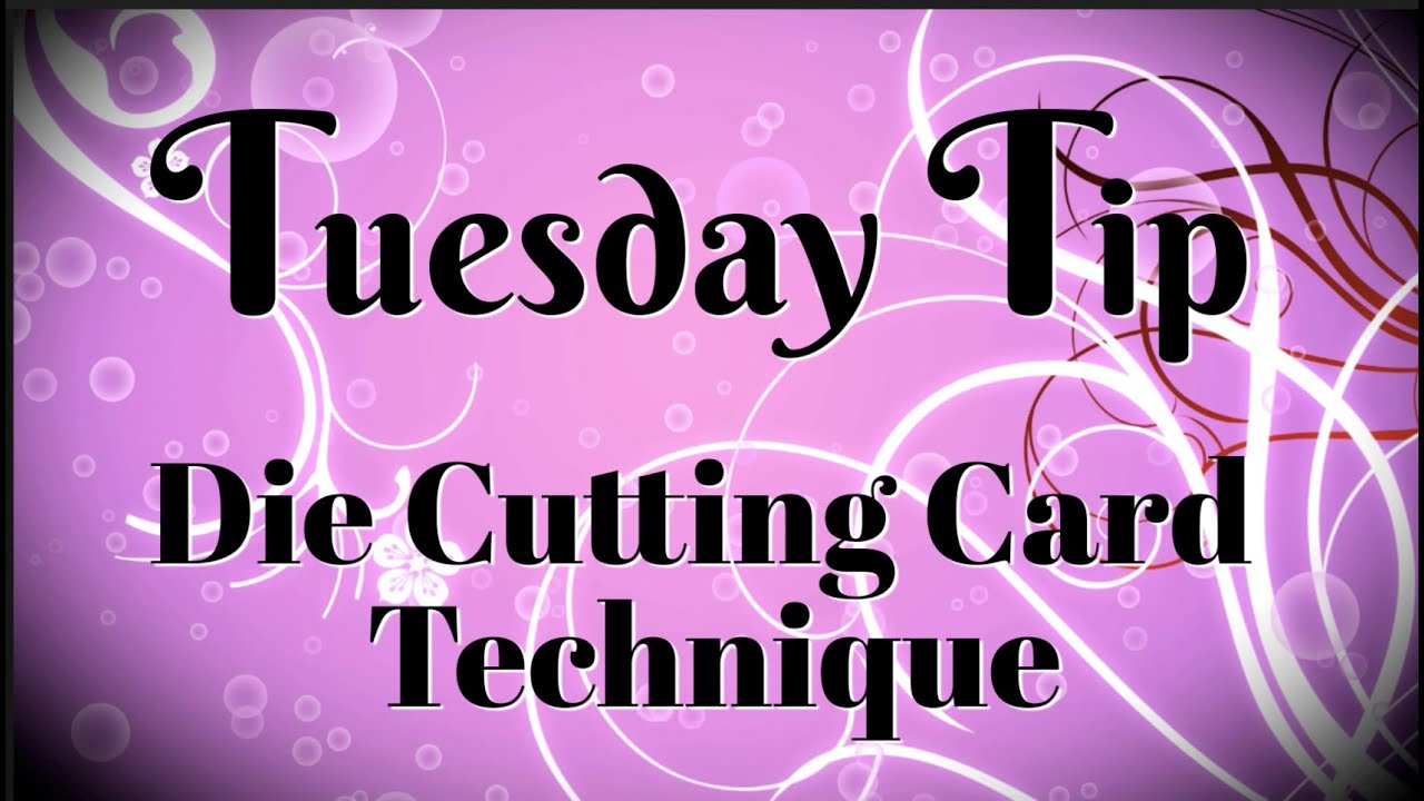 How to Die Cut a Frame on a Card Front