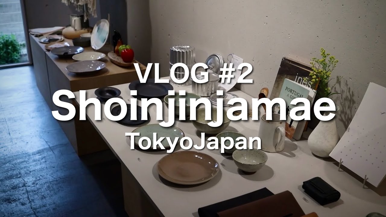VLOG #2 世田谷ボロ市から松陰神社前の雑貨店とカフェ巡り Shoinjinjamae Tokyo Japan