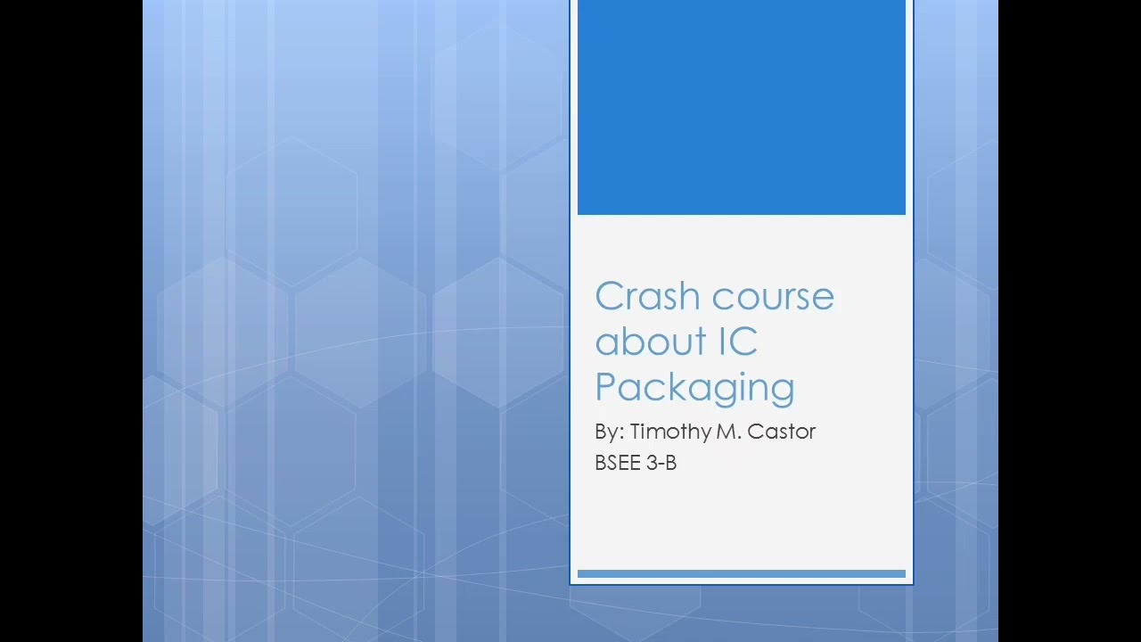 Packaging of integrated circuits