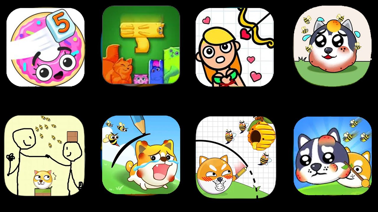 Draw to Rescue – Protect the Cute Dog! 🐾✏️