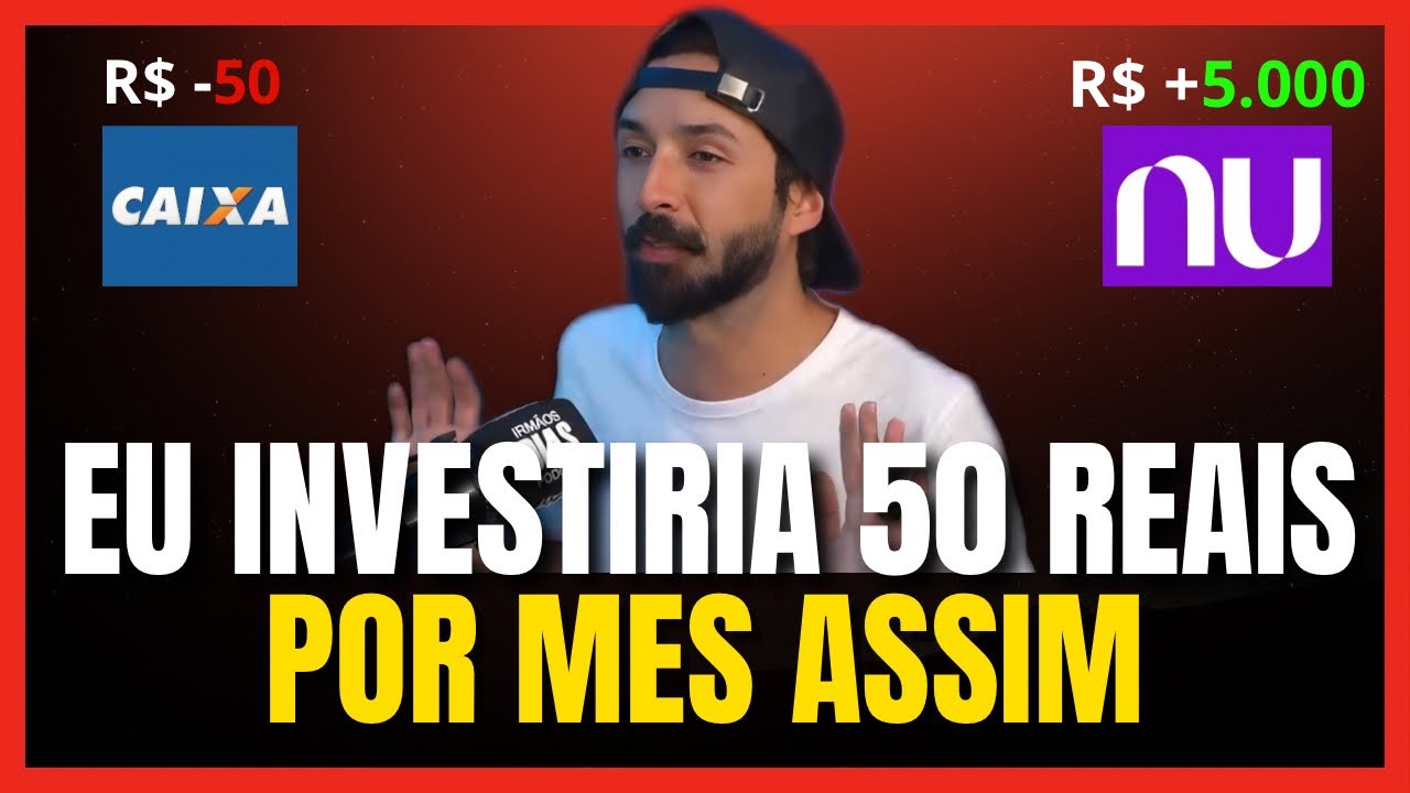 COMO INVESTIR 50 REAIS POR M&Ecirc;S EM 2026 - PRIMO POBRE