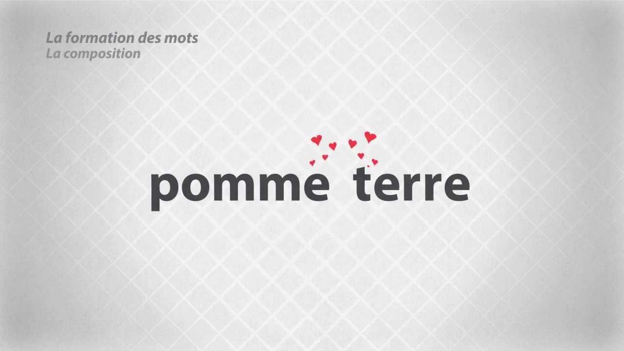 Formation des mots - La composition
