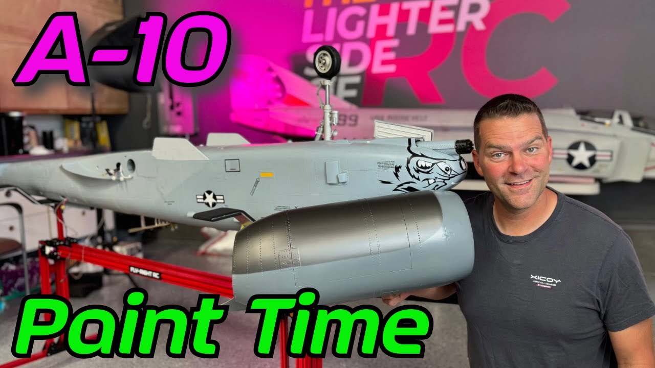 Skymaster A10 RCJET Restoration: Paint Makes Perfect - Video 2
