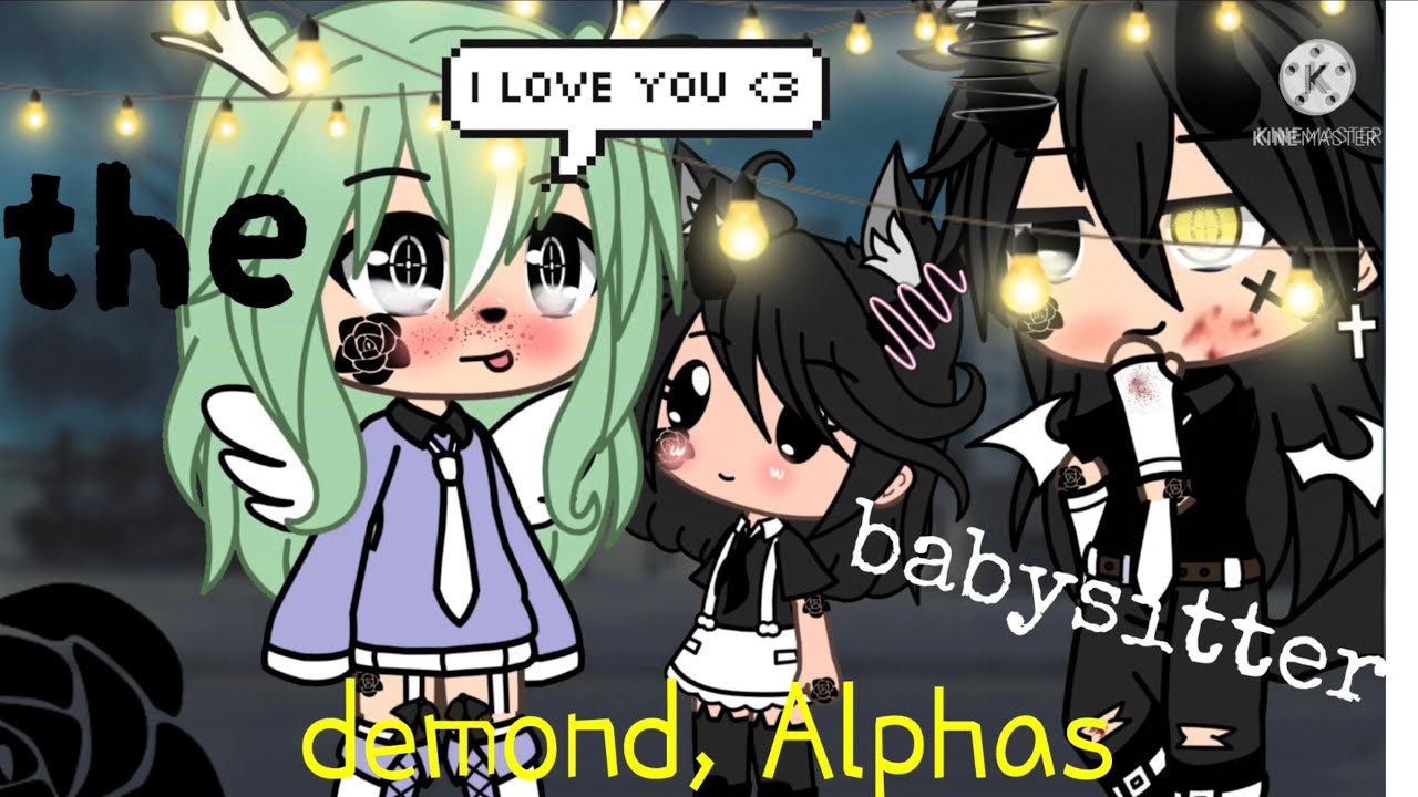 || 🔪⛓demond alphas babysitter🎤🎥 || glmm || pt.1 || part 1/2 || アルファデーモンのベビーシッター ||