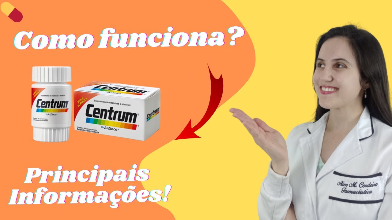 CENTRUM VITAMINA COMO FUNCIONA?