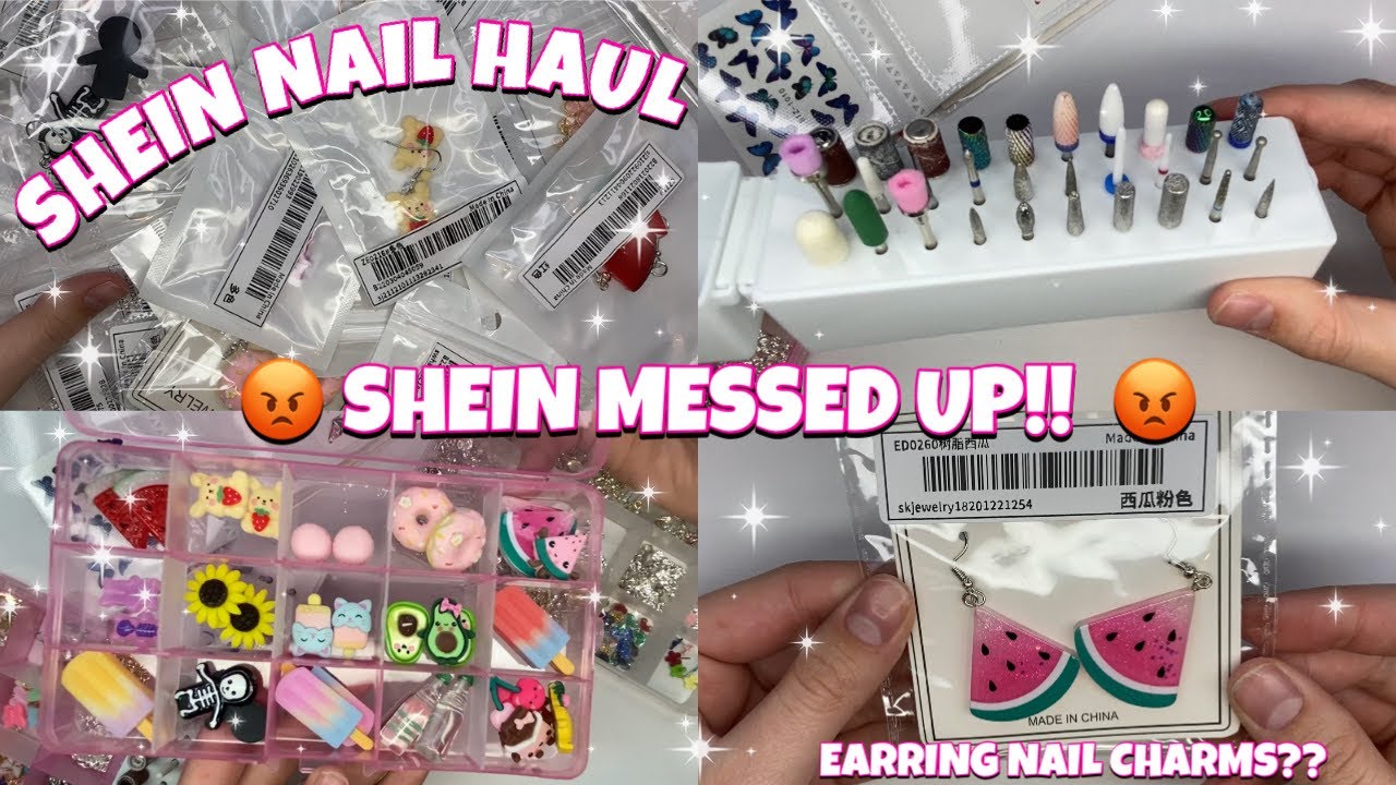 $100 SHEIN NAIL HAUL | ORGANIZE MY SHEIN NAIL ART | EVERYTHING UNDER $5 | AFFORDABLE NAIL SUPPLIES