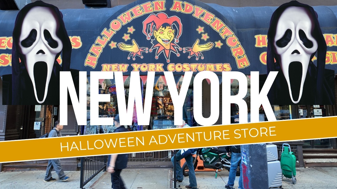 Inside the BEST HALLOWEEN STORE in New York City