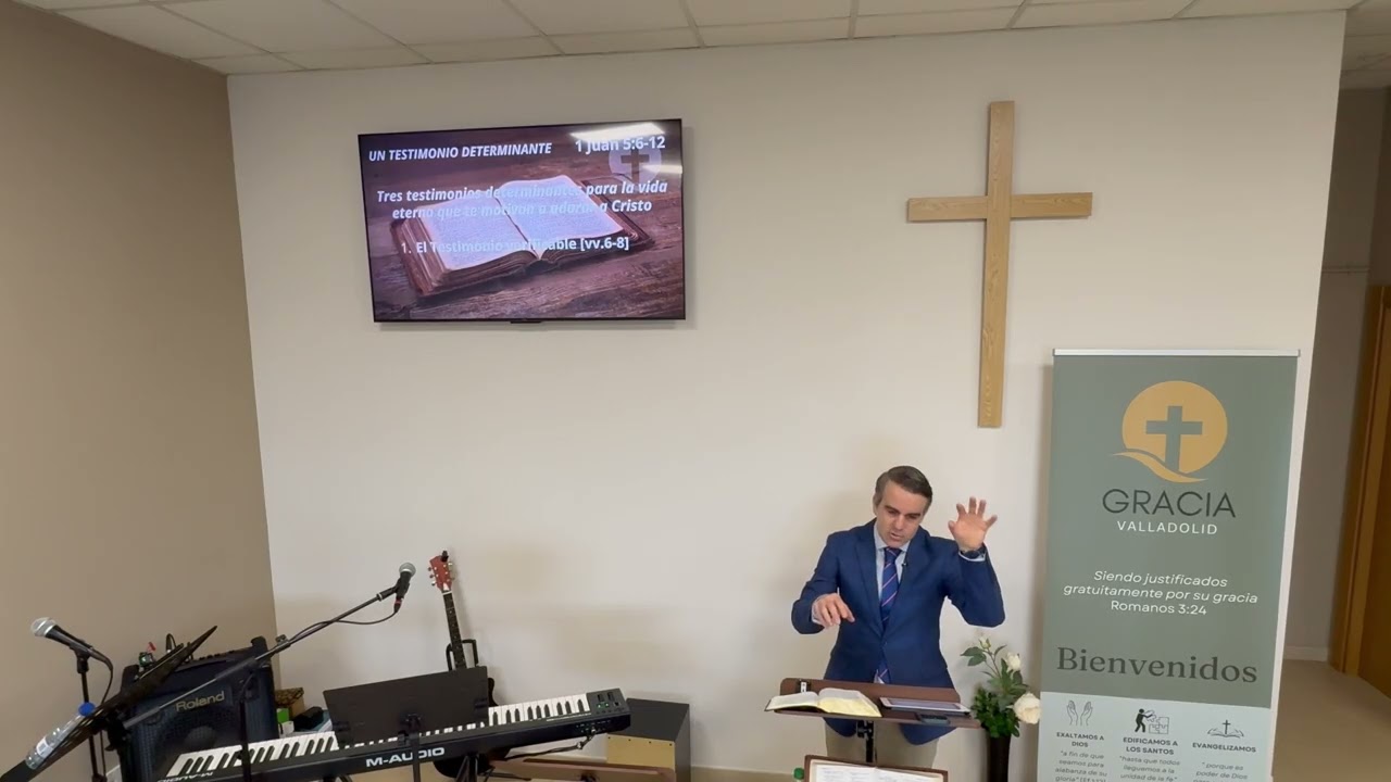 Un testimonio determinante | 1 Juan 5:6-12 | SAMUEL GARCIA