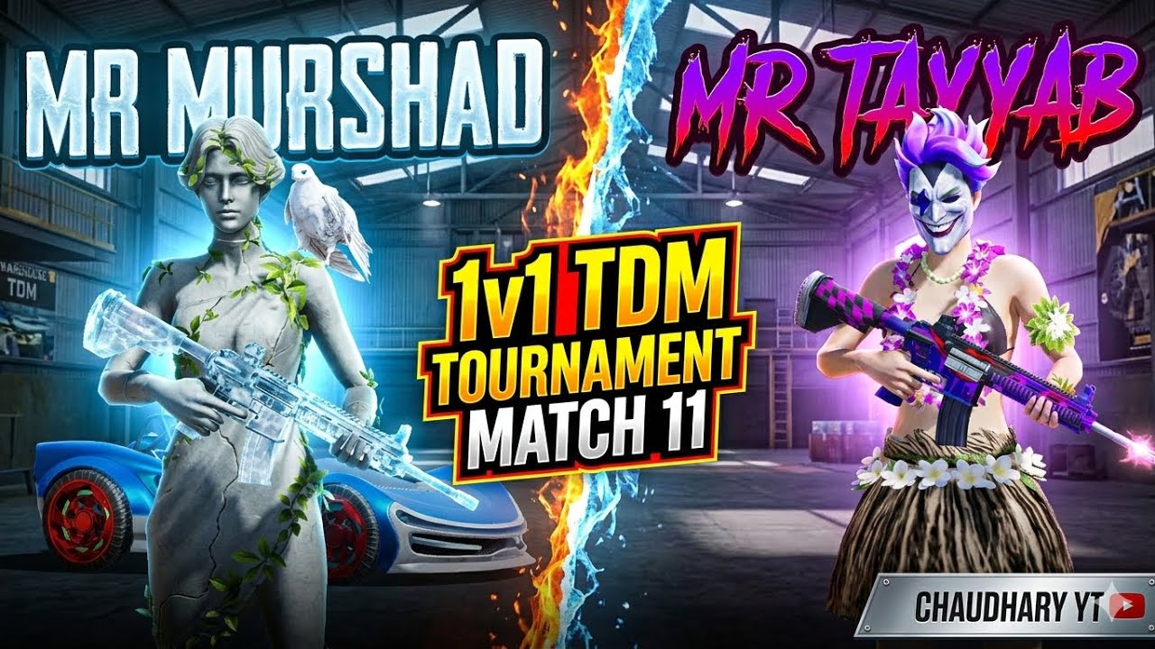 Match 11 | Mr Murshad vs Mr Tayyab | Epic 1v1 TDM Tournament! 🔥