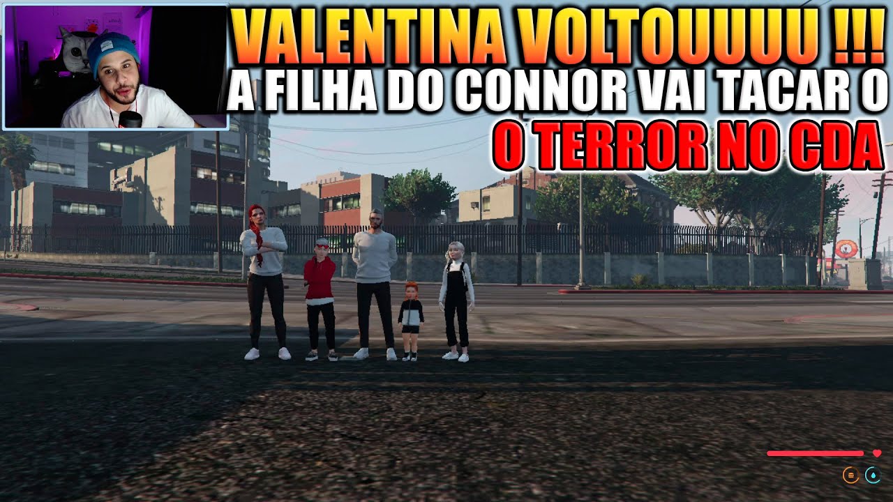 VALENTINA VOLTOU !!! A FILHA DO CONNOR VAI TACAR O TERROR NO  CDA  🔥😜🥰