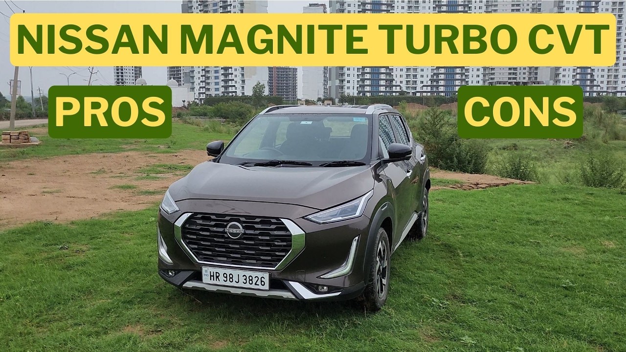Nissan Magnite Turbo CVT Automatic - Review | Top 5 Pros and Cons | MUST WATCH Before Buying
