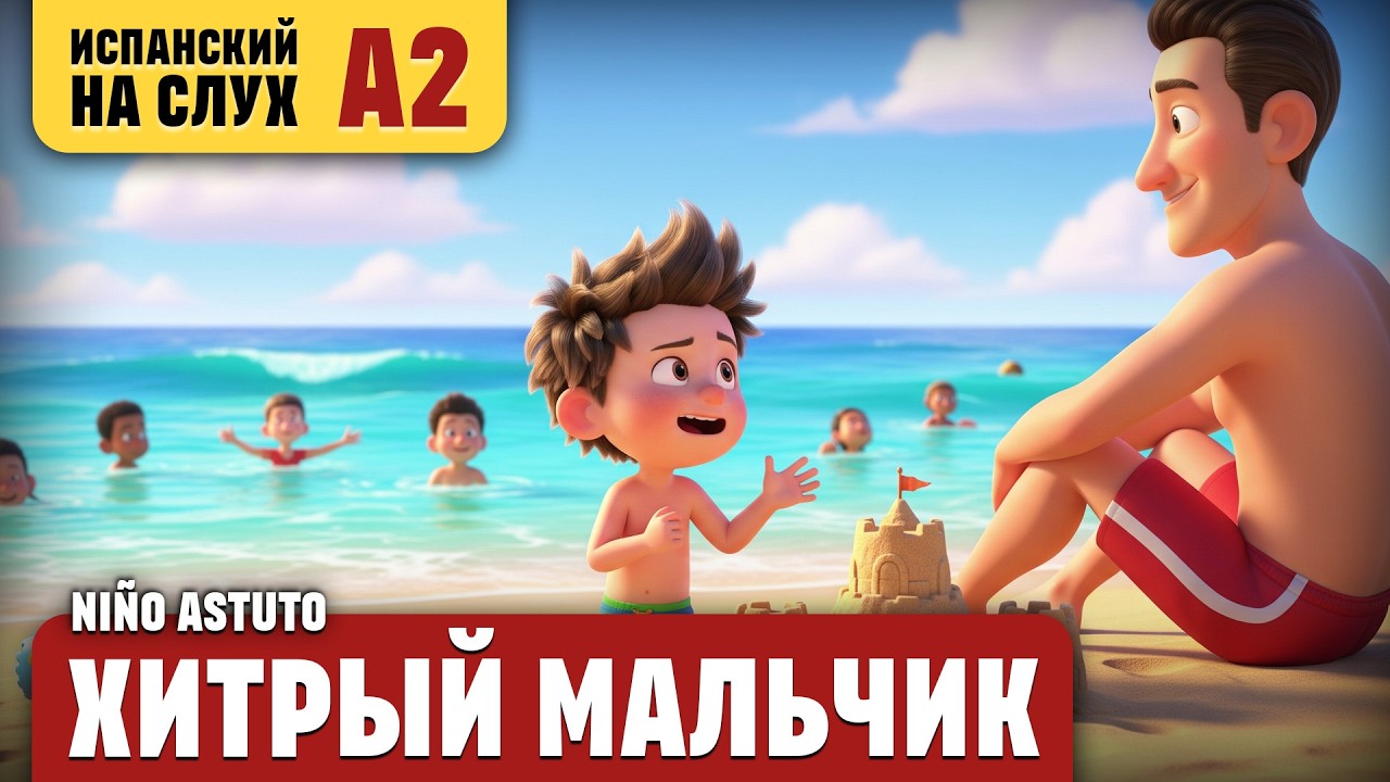Хитрый мальчик. Весёлый рассказ (уровень А2). Испанский на слух.