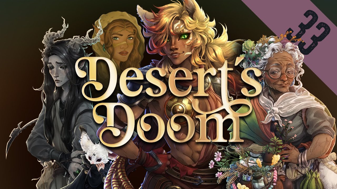 Deserts Doom Ep 33 - D&D mit  @DerHauge @BENnPAPER @cosybean @BehaartmitBart @creativeNess