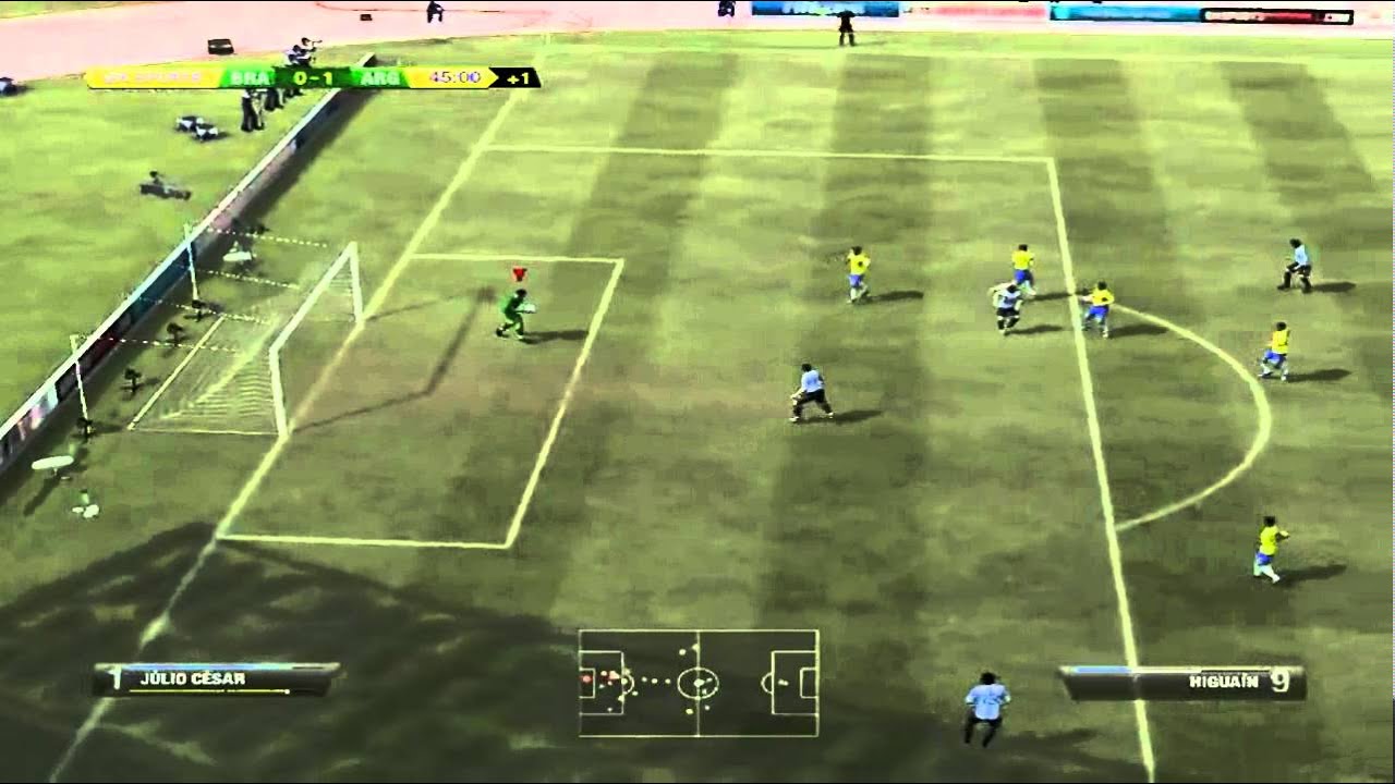 FIFA 12 - Gameplay [Brasil vs Argentina]