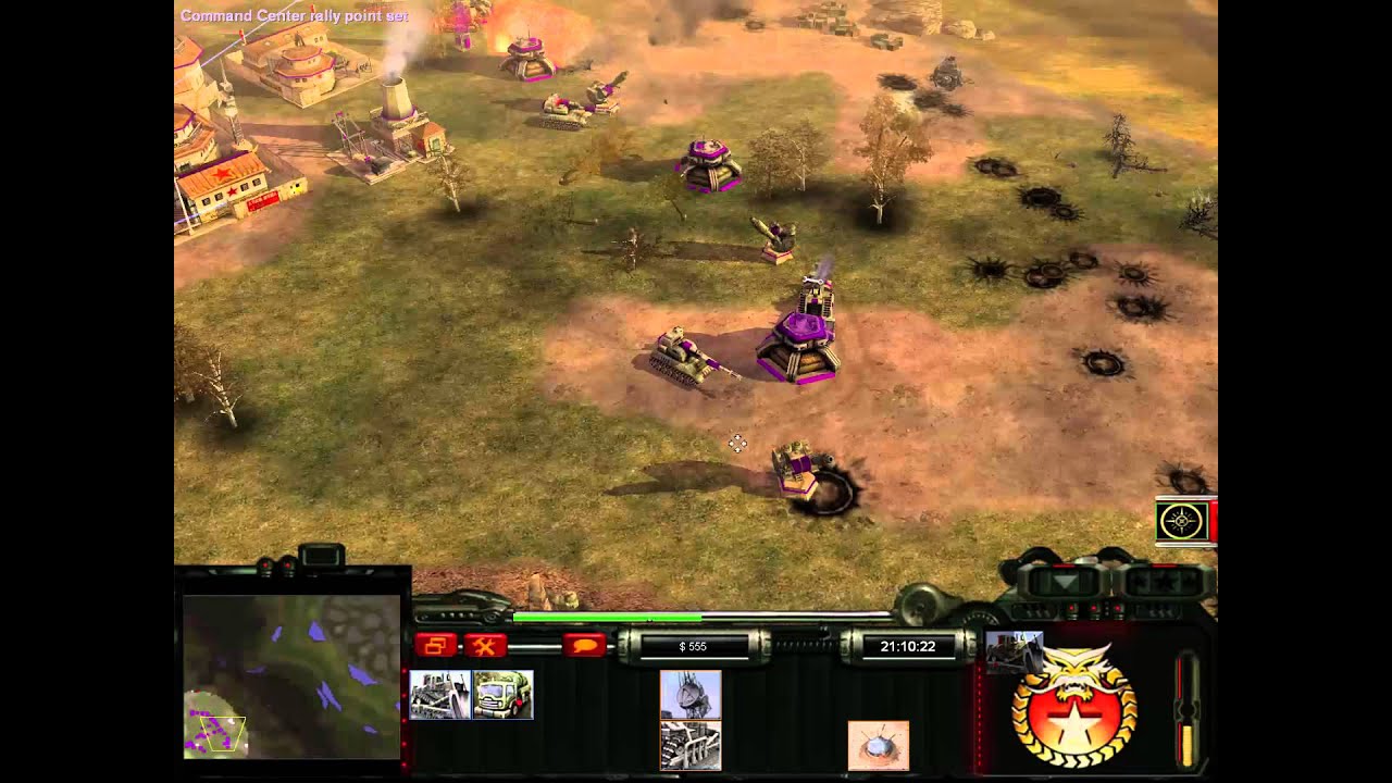 Let's play C&C Generals Contra 008 Challenge E08 Flame VS Tank
