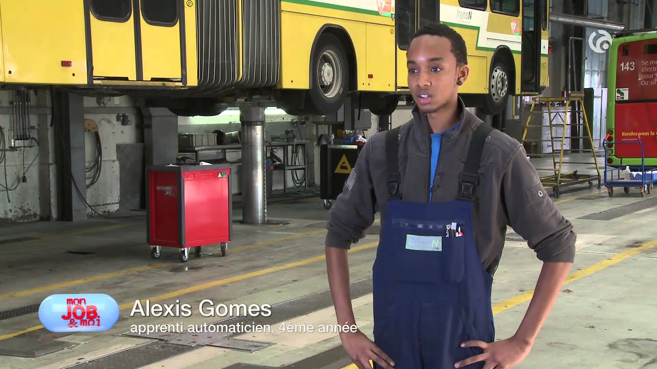 Alexis, automaticien aux TransN