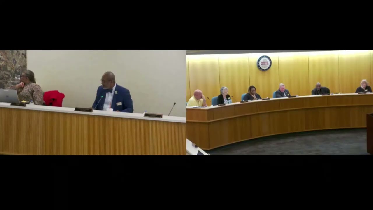 Hope Mills Board of Commissioners Special Meeting - March 18, 2026