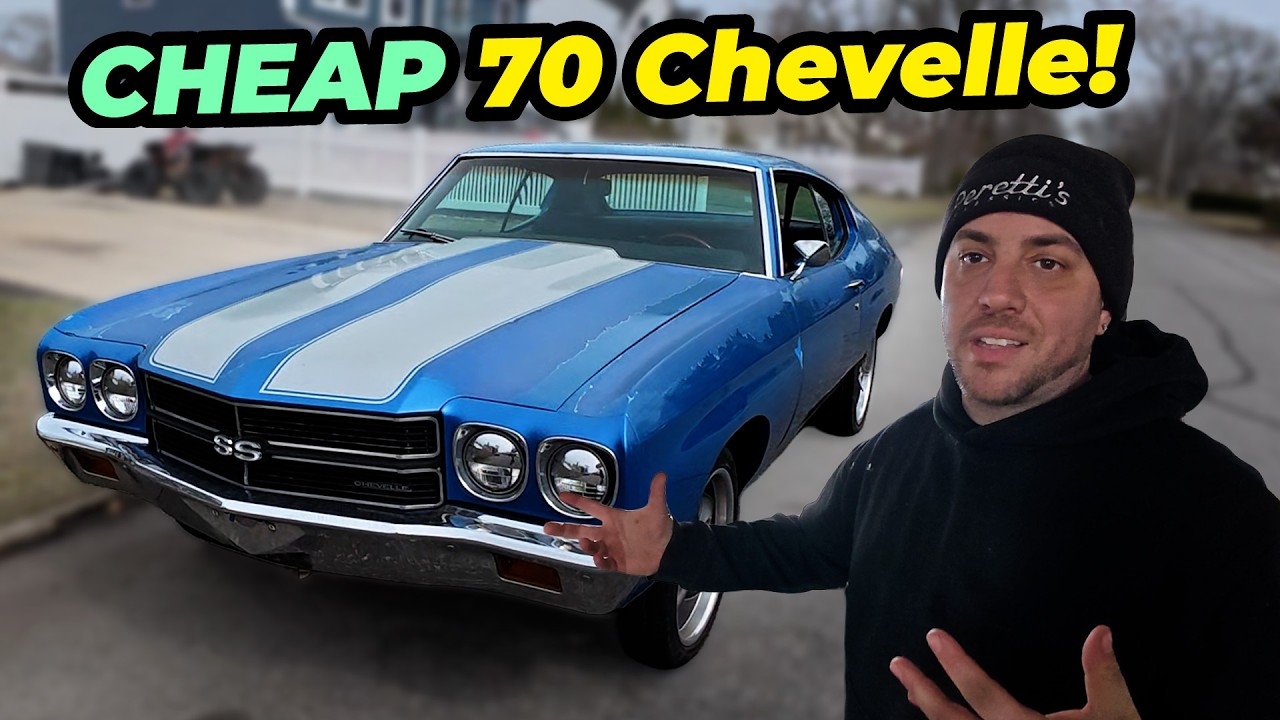 Как выглядит Chevrolet Chevelle 1970 года выпуска стоимостью менее 25 000 долларов...