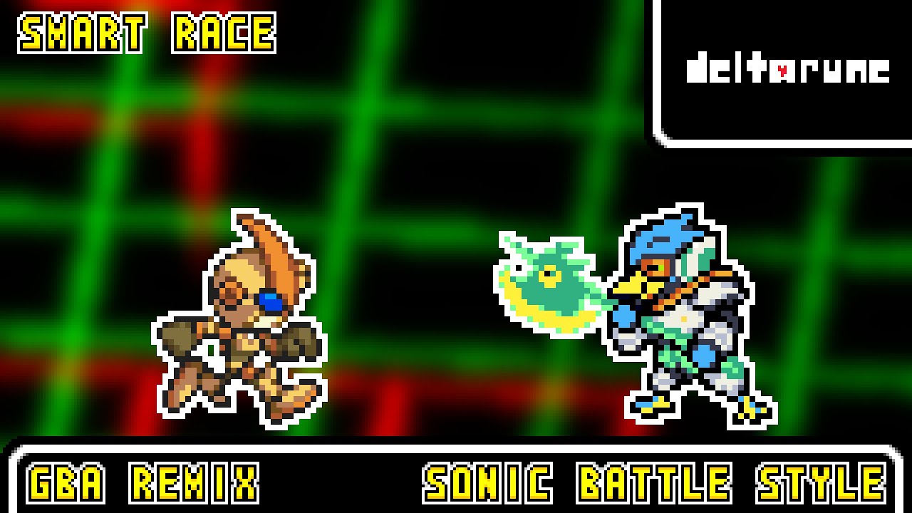 [GBA]Smart Race (Vs. Berdly) - Deltarune Chapter 2【Sonic Battle Style】