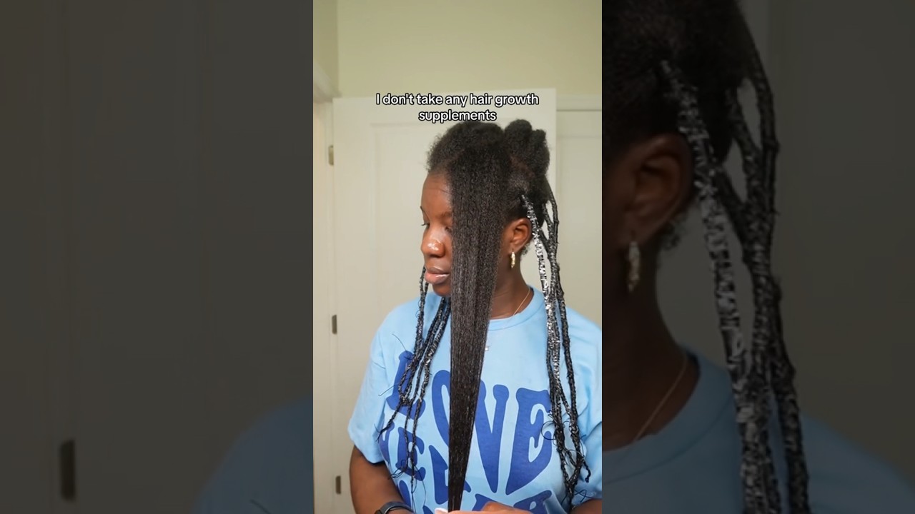 Top 6 TEAS I drink for HAIR GROWTH ✨ #naturalhair #4chair #hairgrowth