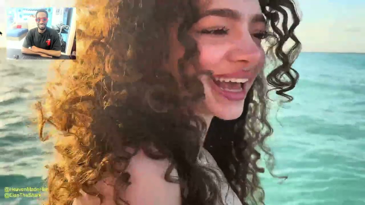 Kalogeras Sisters SWIM WITH STINGRAYS reaction