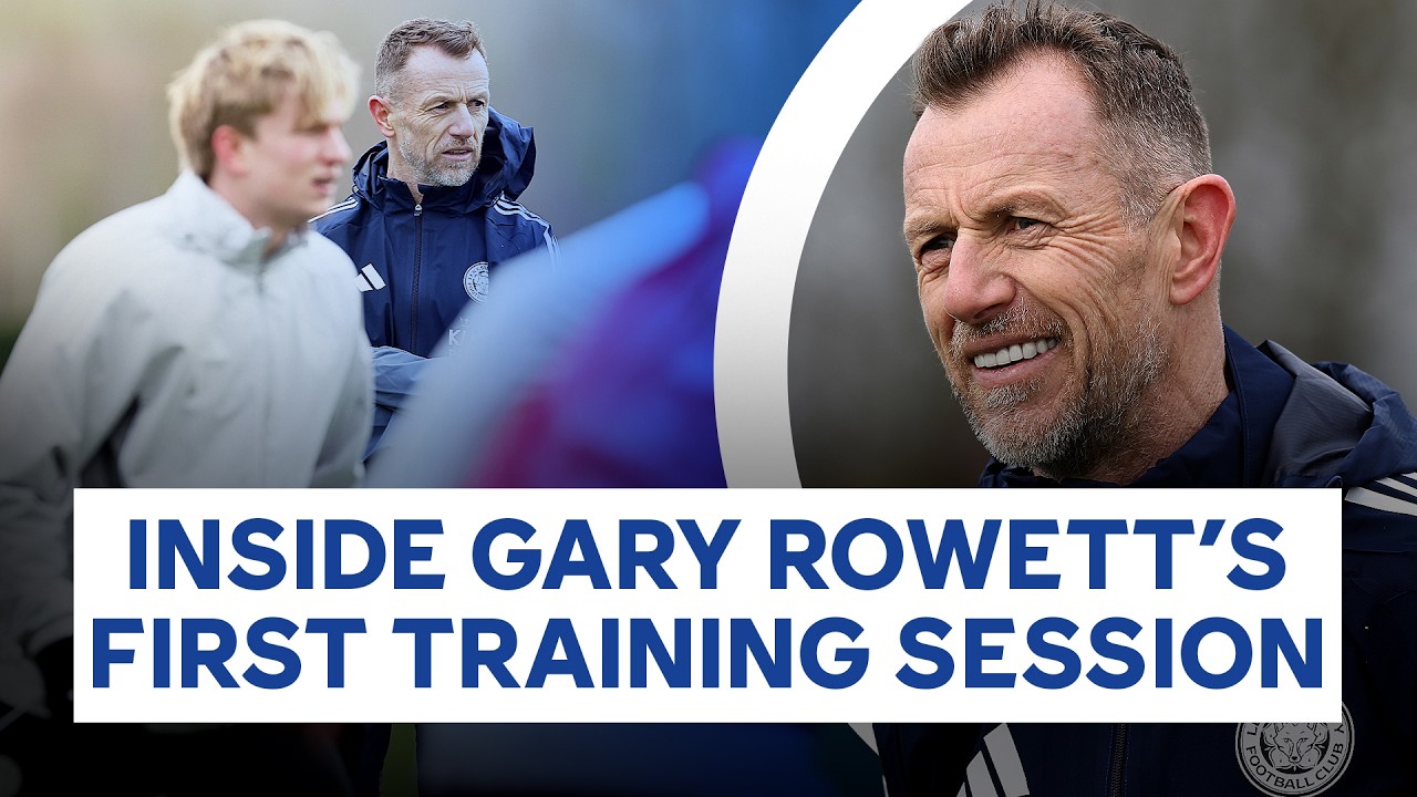 Inside Gary Rowett’s First Training Session 👀 ⚽️ | New Leicester Manager Gets To Work In Seagrave