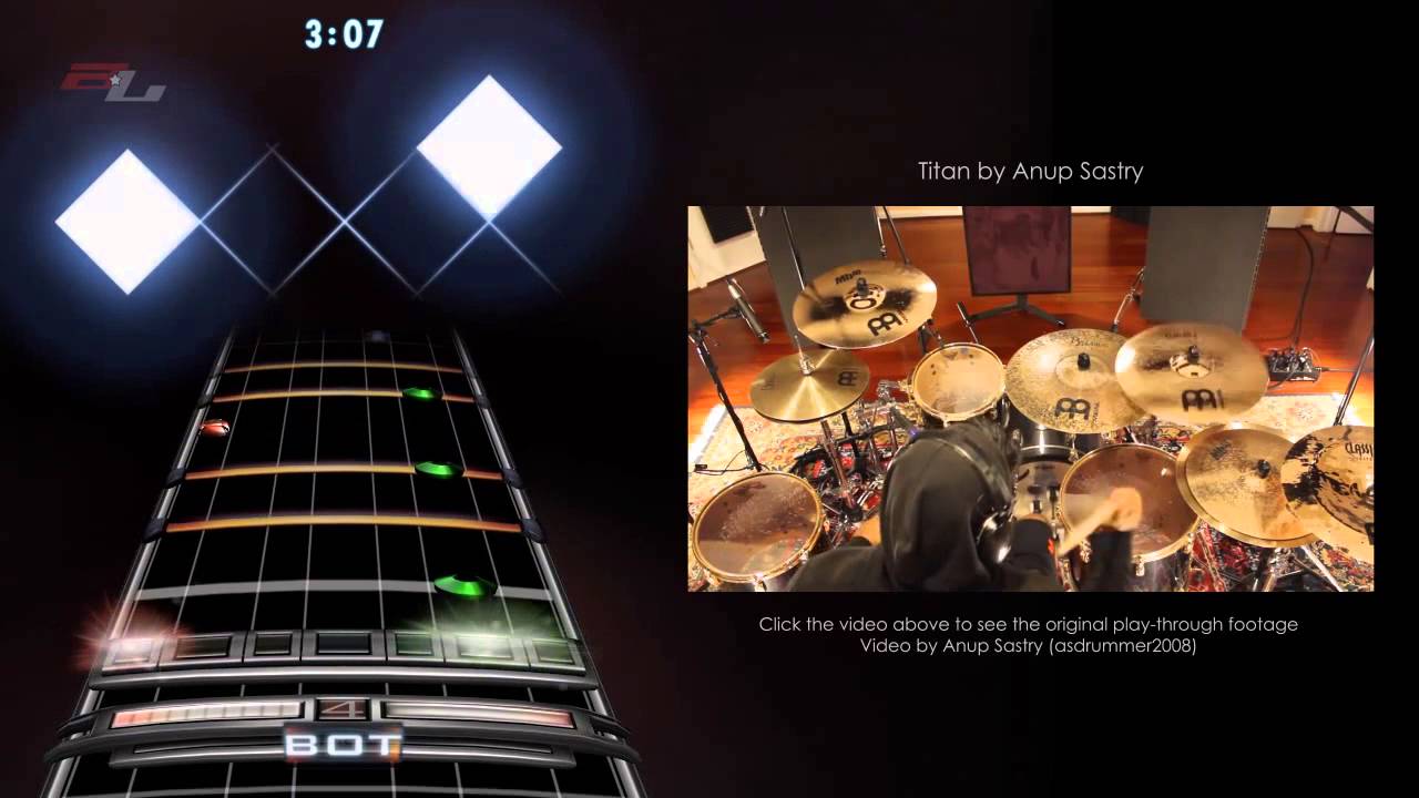 [HD] RB3/PS - Titan [Play-through Version] (Drums v1)