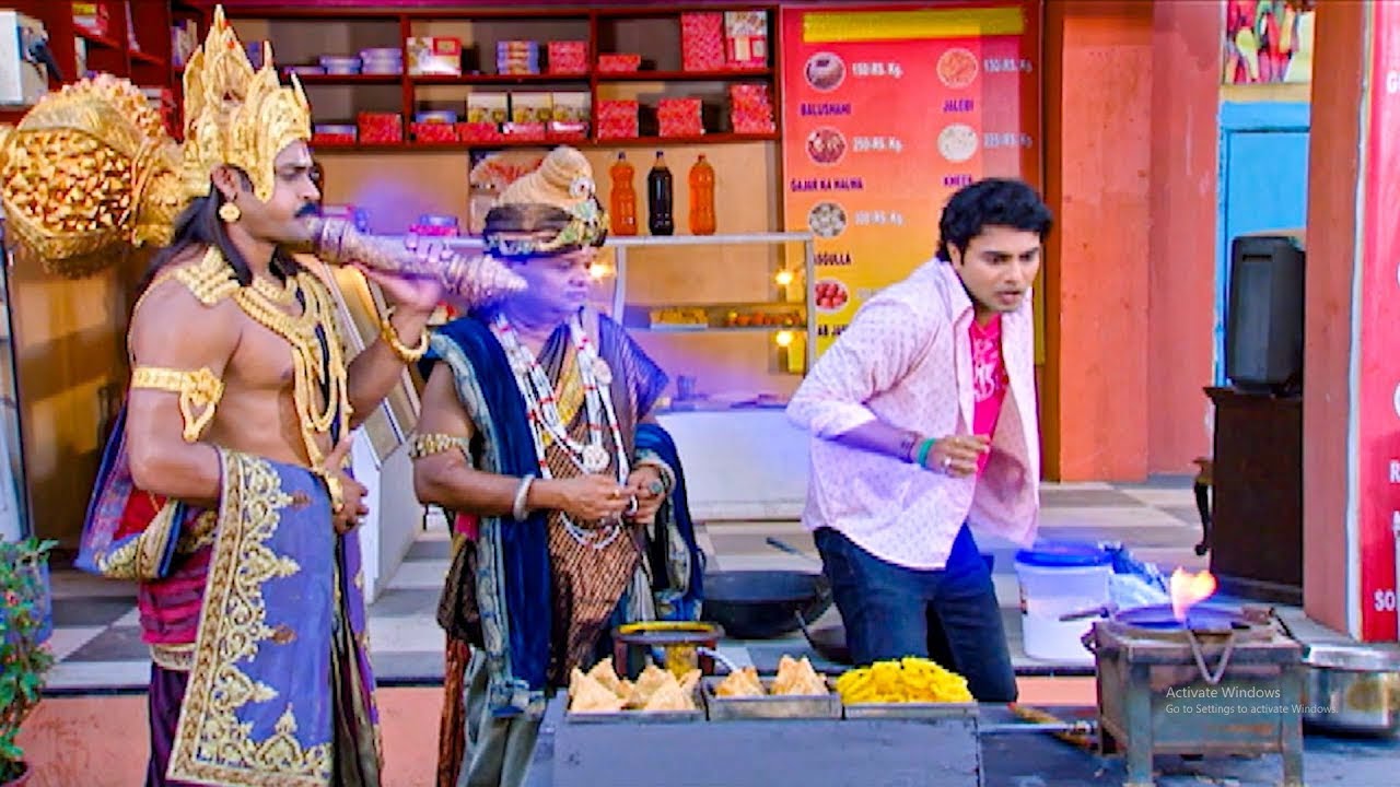 मुँह से हवा छोड़कर यमराज ने जलाई गैस | यम है हम | Yam Hain Ham | Episode