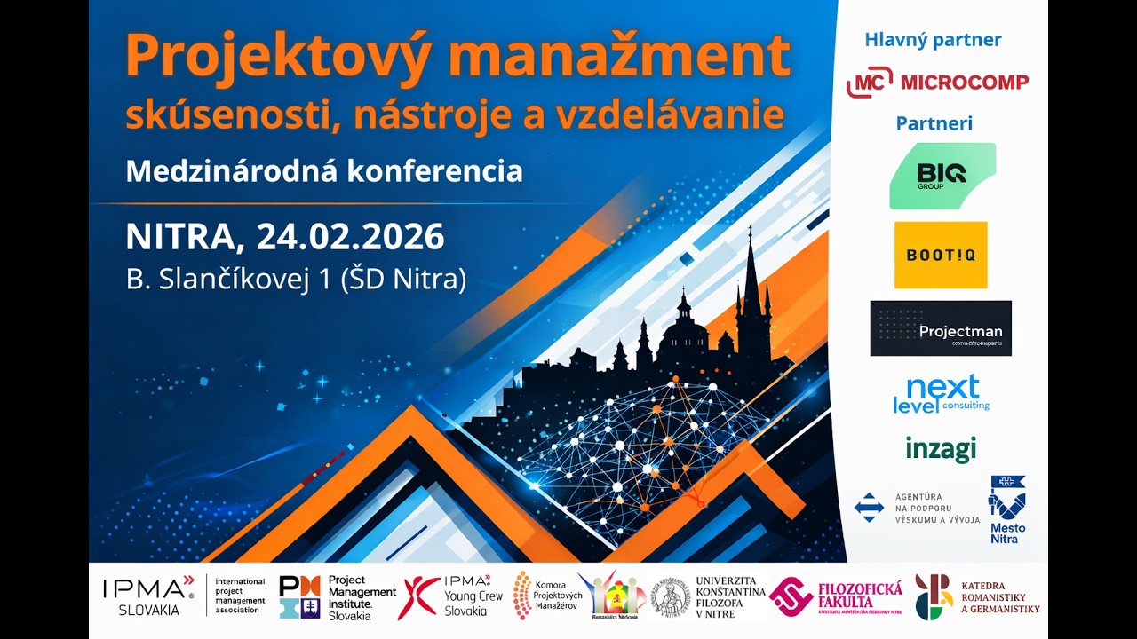 Projektový manažment - skúsenosti, nástroje a vzdelávanie 2026