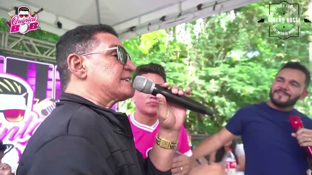 Cicero Rossi no Quintal do Bob