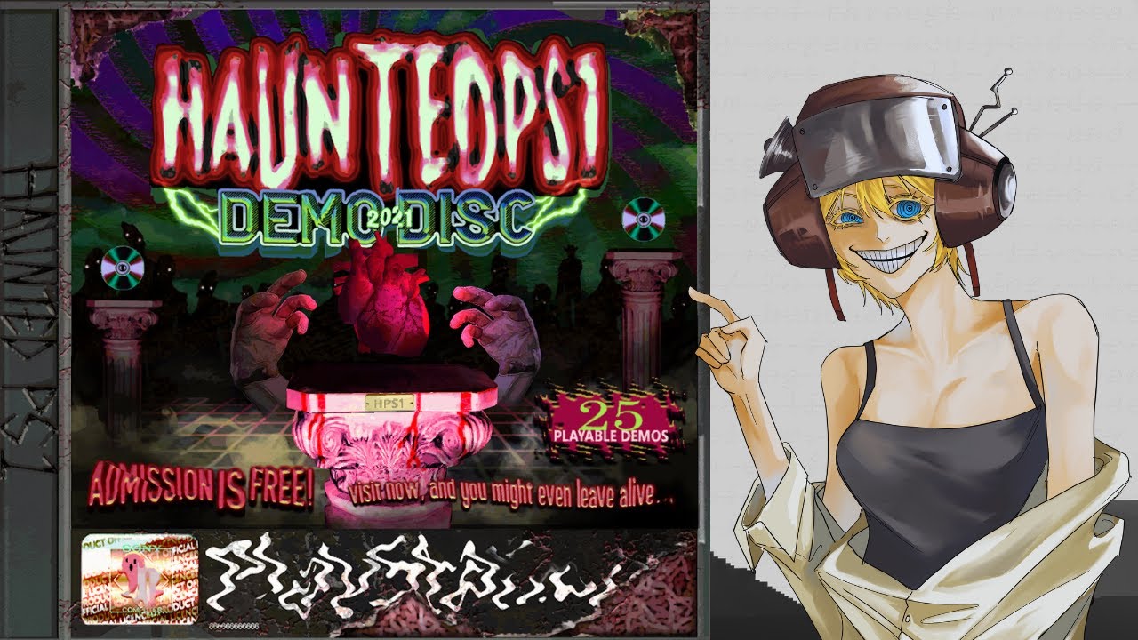 Haunted Ps1 Demo disc รวมเกมแผ่นผีซีดีเถื่อน EDITION