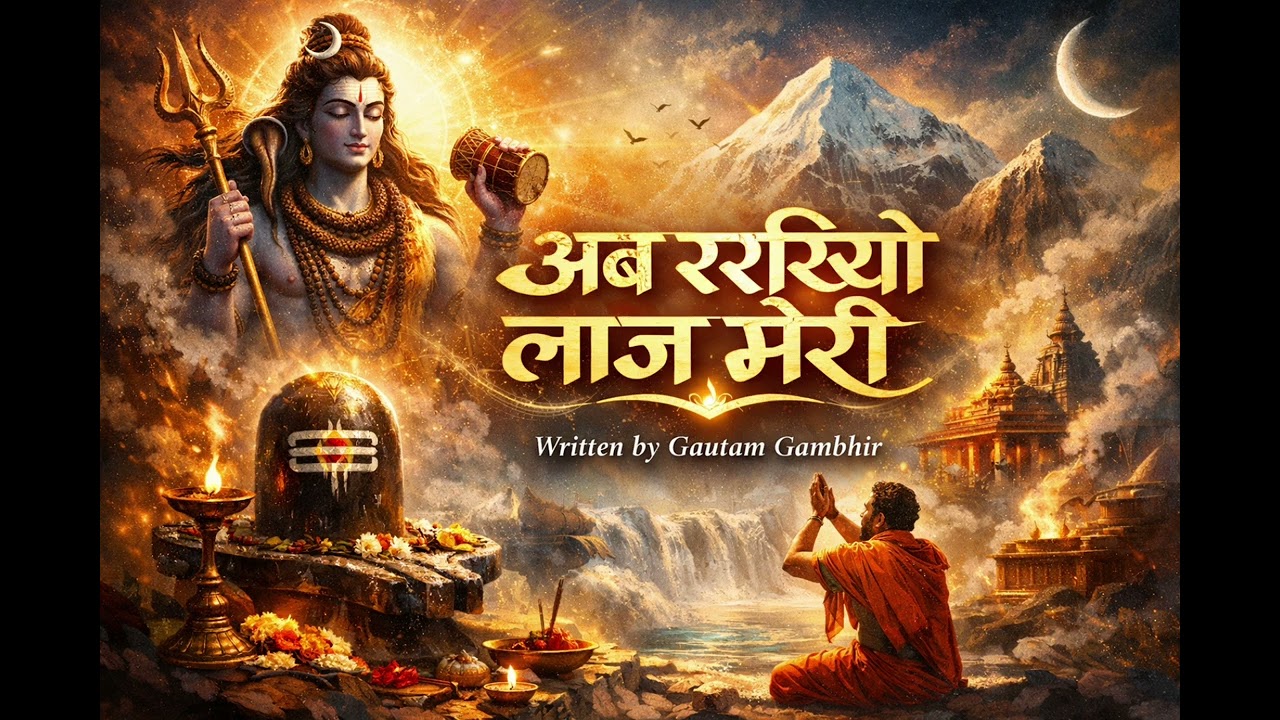 अब रखियो लाज मेरी 🙏 | New Shiv Bhajan 2026 | Mahadev Bhajan