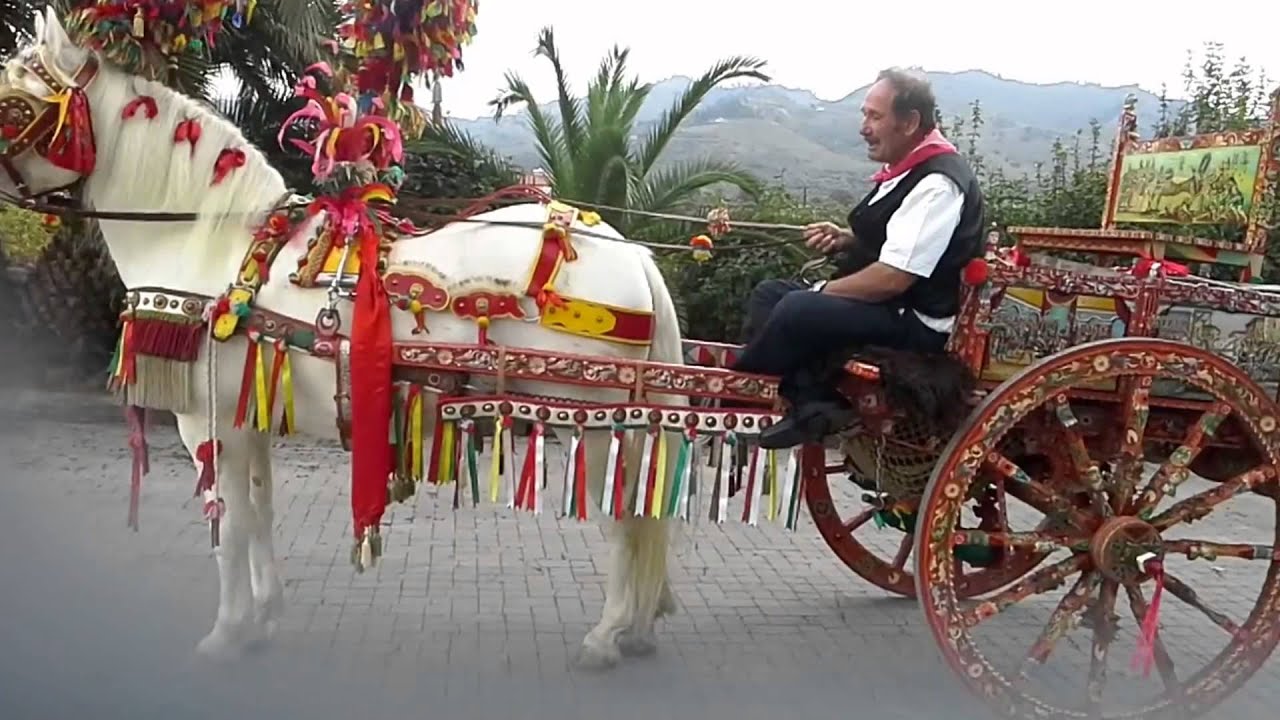 Linguaglossa,Piedimonte Etneo,Carretto Siciliano.