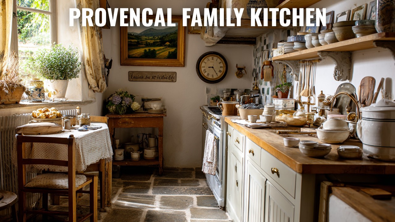 🏡 Provençal Family Kitchen: Heart of Our French Home