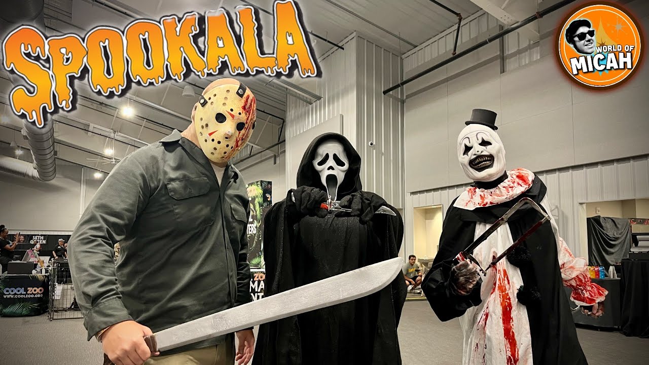 Конвент ужасов Spookala | Встреча на Хэллоуин 3, Джек Осборн, косплей и многое другое! 4K