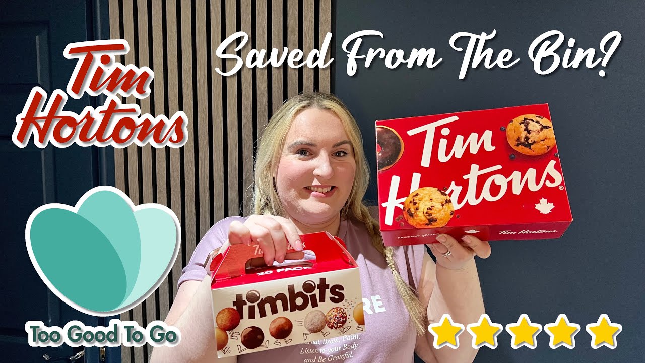 Наш первый Tim Hortons 🇨🇦 Too Good To Go Magic Bag | Обзор за март 2023 г. 🍩 ⭐️⭐️⭐️⭐️⭐️