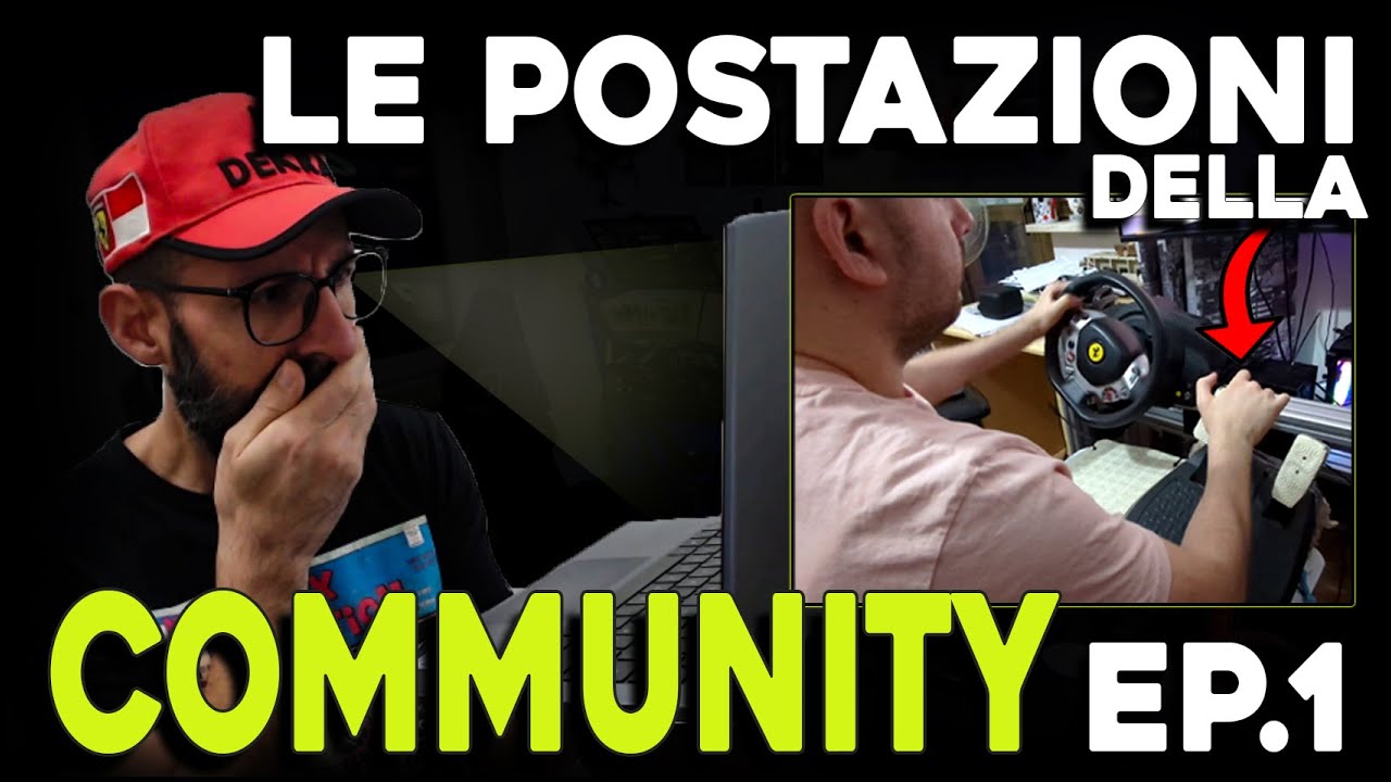 Le VOSTRE postazioni da Simracing Ep.1 | L'ultima vi sorprenderà!!!