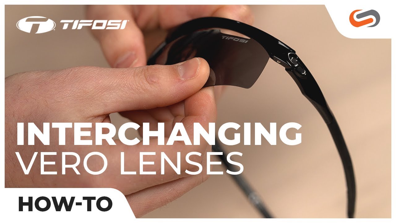 How to Interchange Lenses on the Tifosi Vero